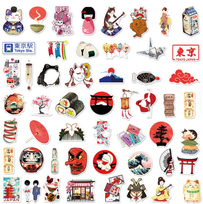 旅行者向け日本ステッカーパック（50枚）
